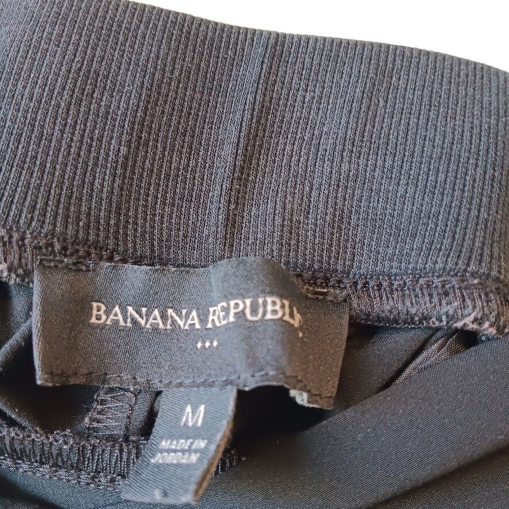 Banana Republic Women's Black Performance Airstretch Jogger Pants Size M - Picture 4 of 8